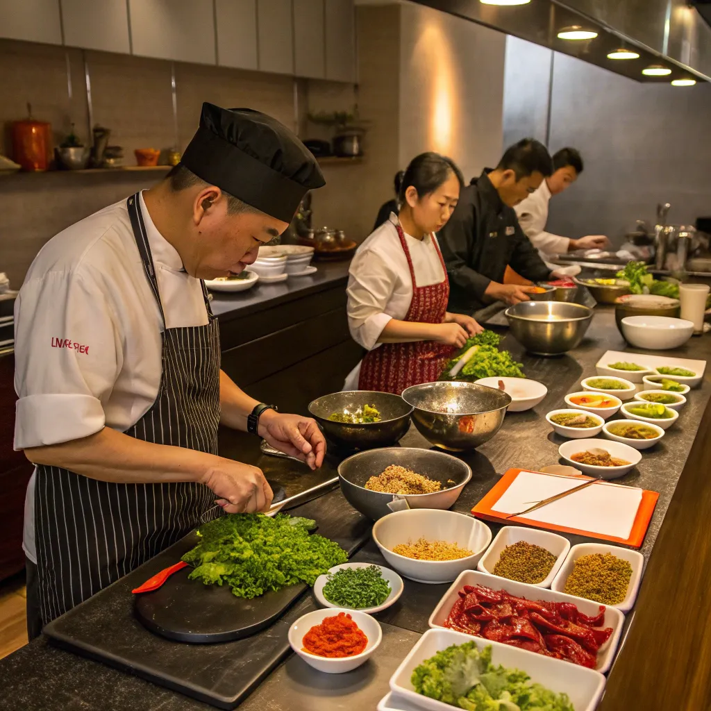 Asian Flavors Cooking Class