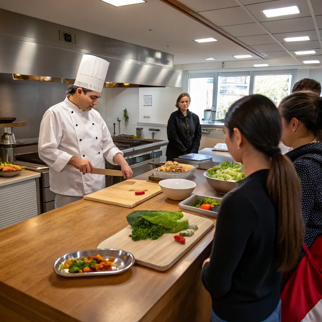 Cooking class with professional chef